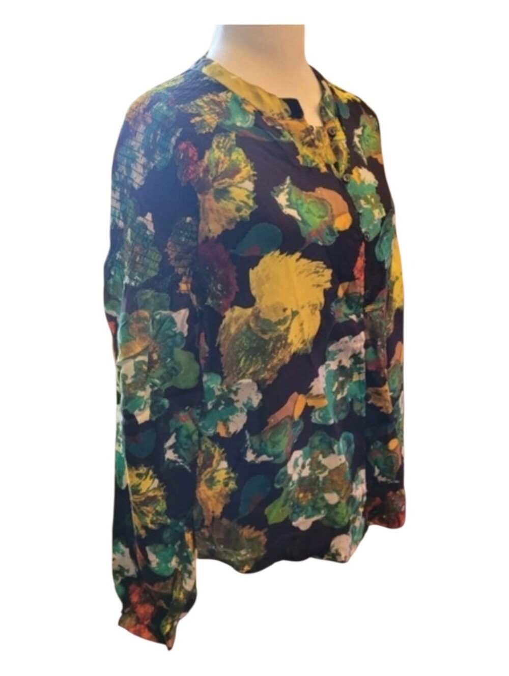 B.Young Eco-friendly Elegant Floral Women's Blouse
